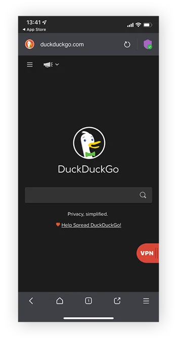 DuckDuckGo的暗网版本，帮助你导航洋葱网站和暗网链接。